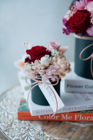 永生玫瑰擴香小禮盒 ｜熱情