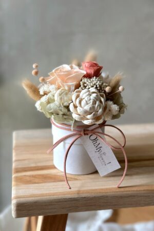 永生玫瑰擴香小禮盒 ｜時光