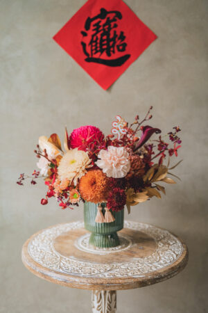 ｜桃陽春滿｜M盆花