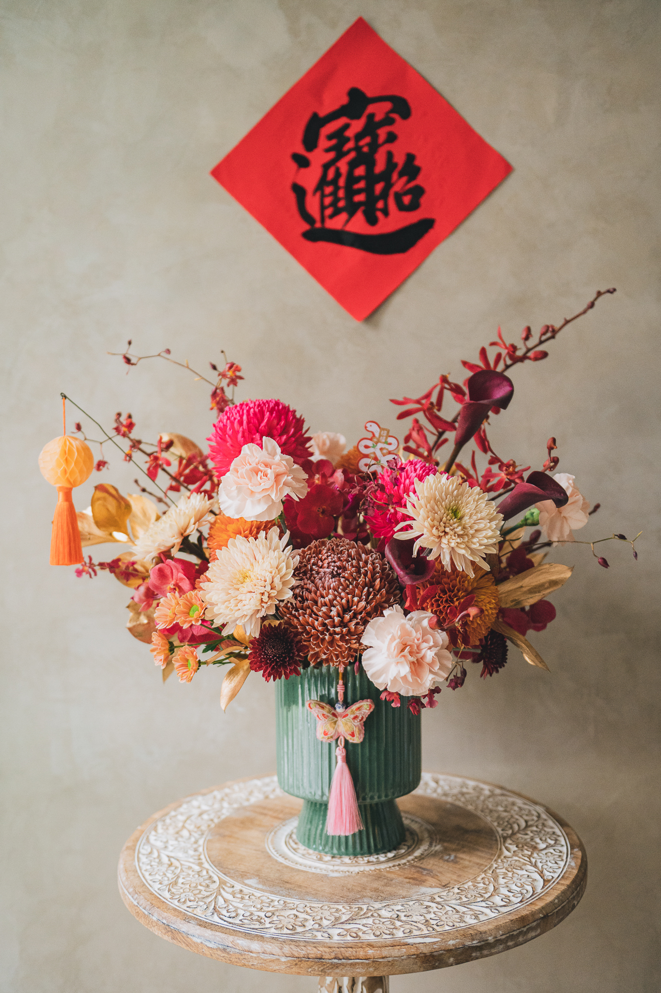 |桃陽春滿| L 盆花 1 |桃陽春滿| L 盆花