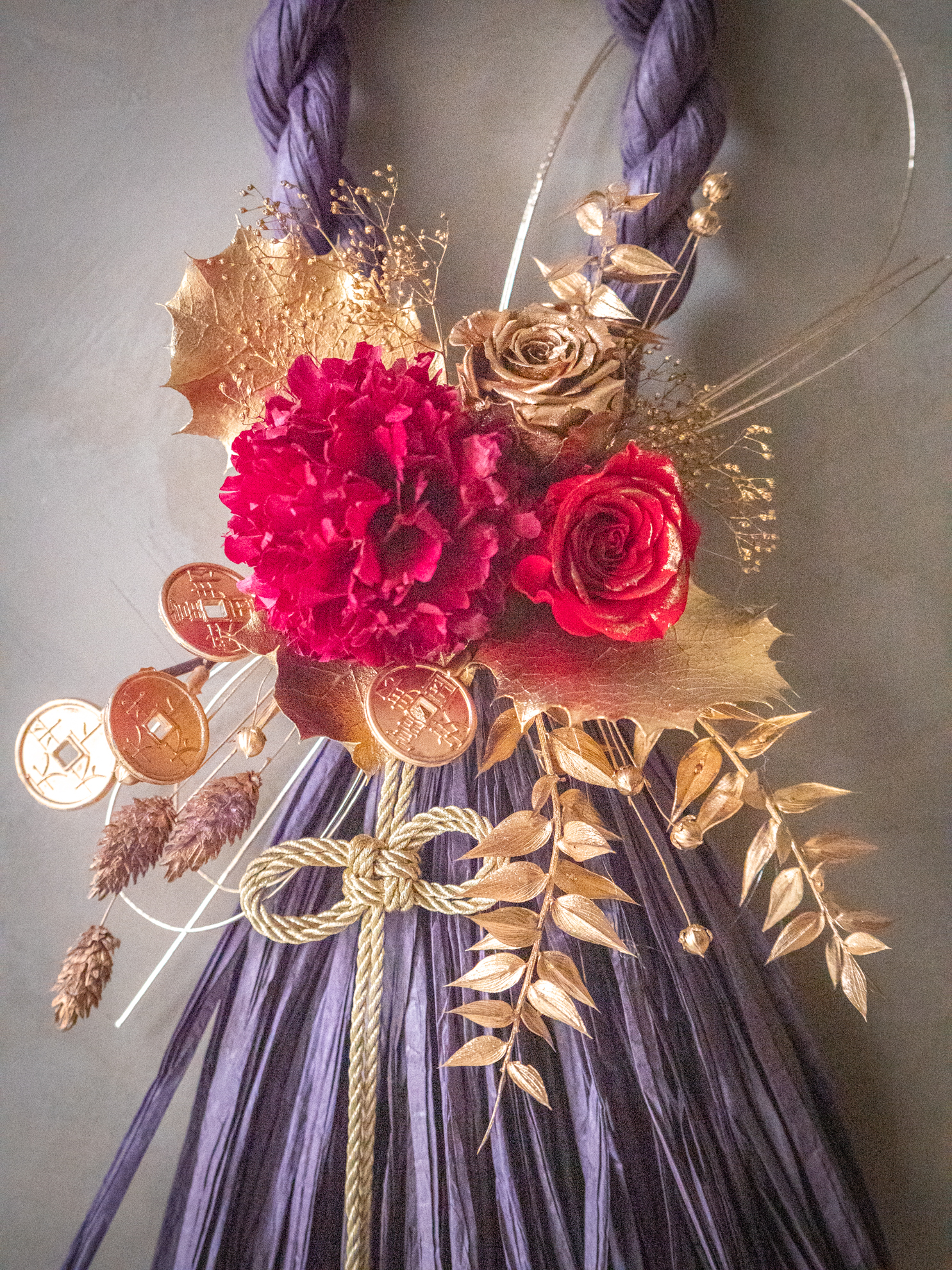 |紅開紫運|長型注連繩 3 |紅開紫運|長型注連繩:圖片 3