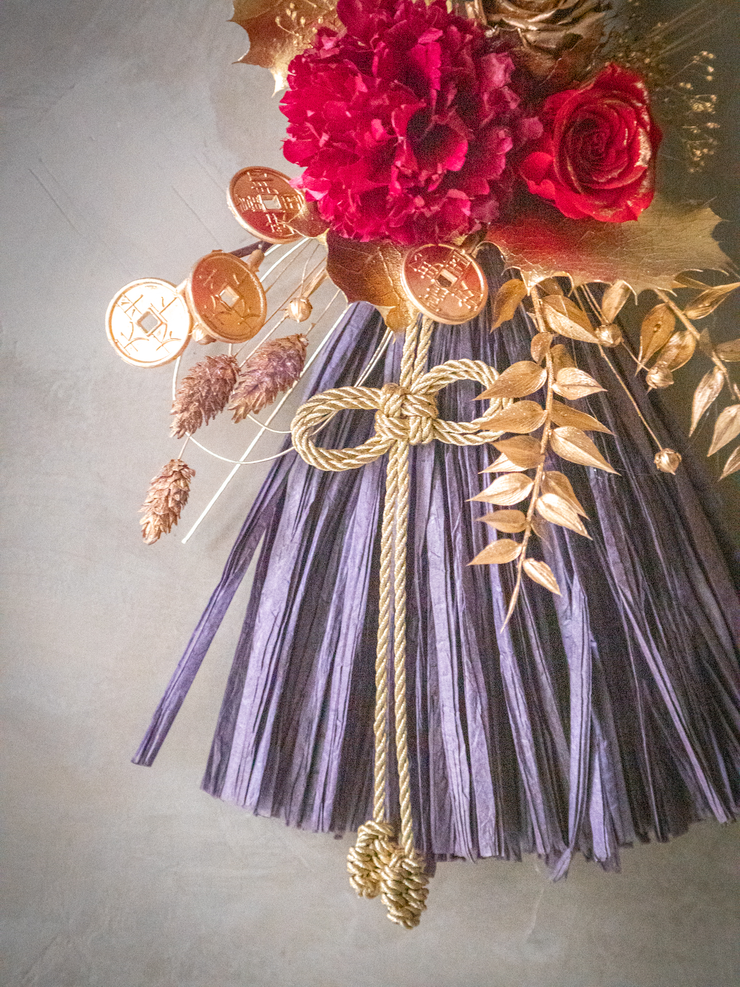 |紅開紫運|長型注連繩 4 |紅開紫運|長型注連繩:圖片 4