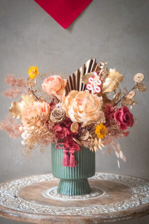 ｜花橘滿堂 ｜M 永生盆花