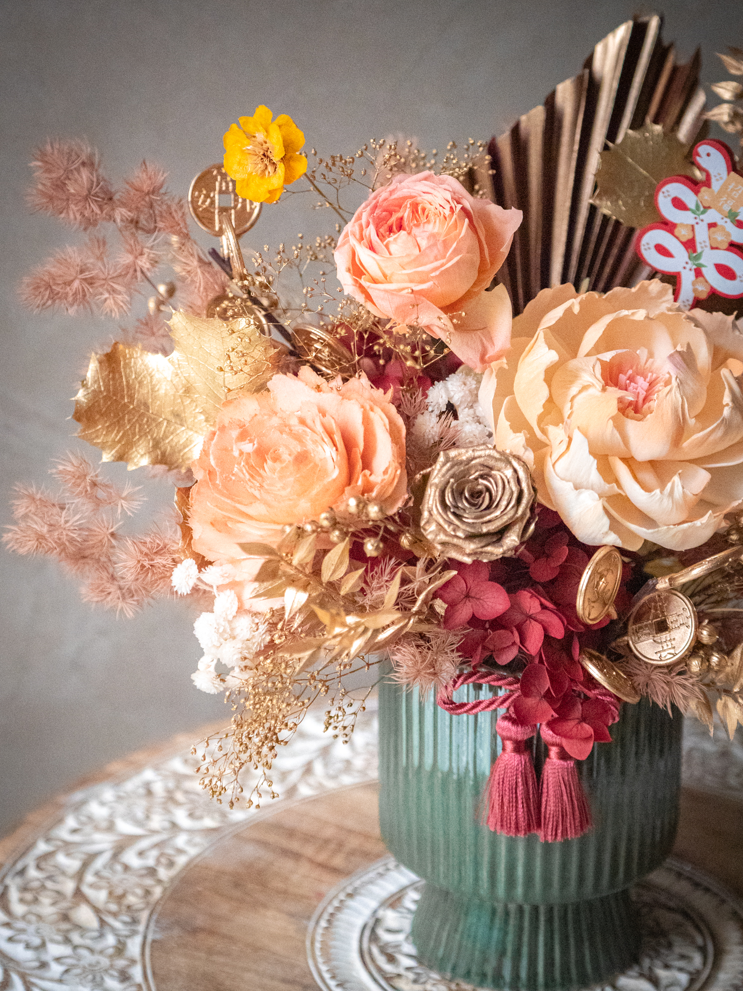 |花橘滿堂 |M 永生盆花 5 |花橘滿堂 |M 永生盆花:圖片 5