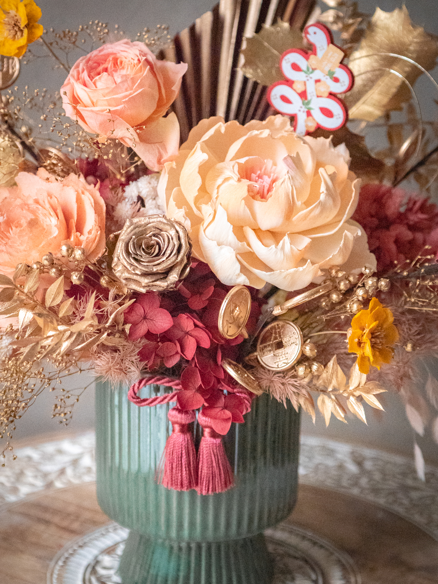 |花橘滿堂 |M 永生盆花 4 |花橘滿堂 |M 永生盆花:圖片 4