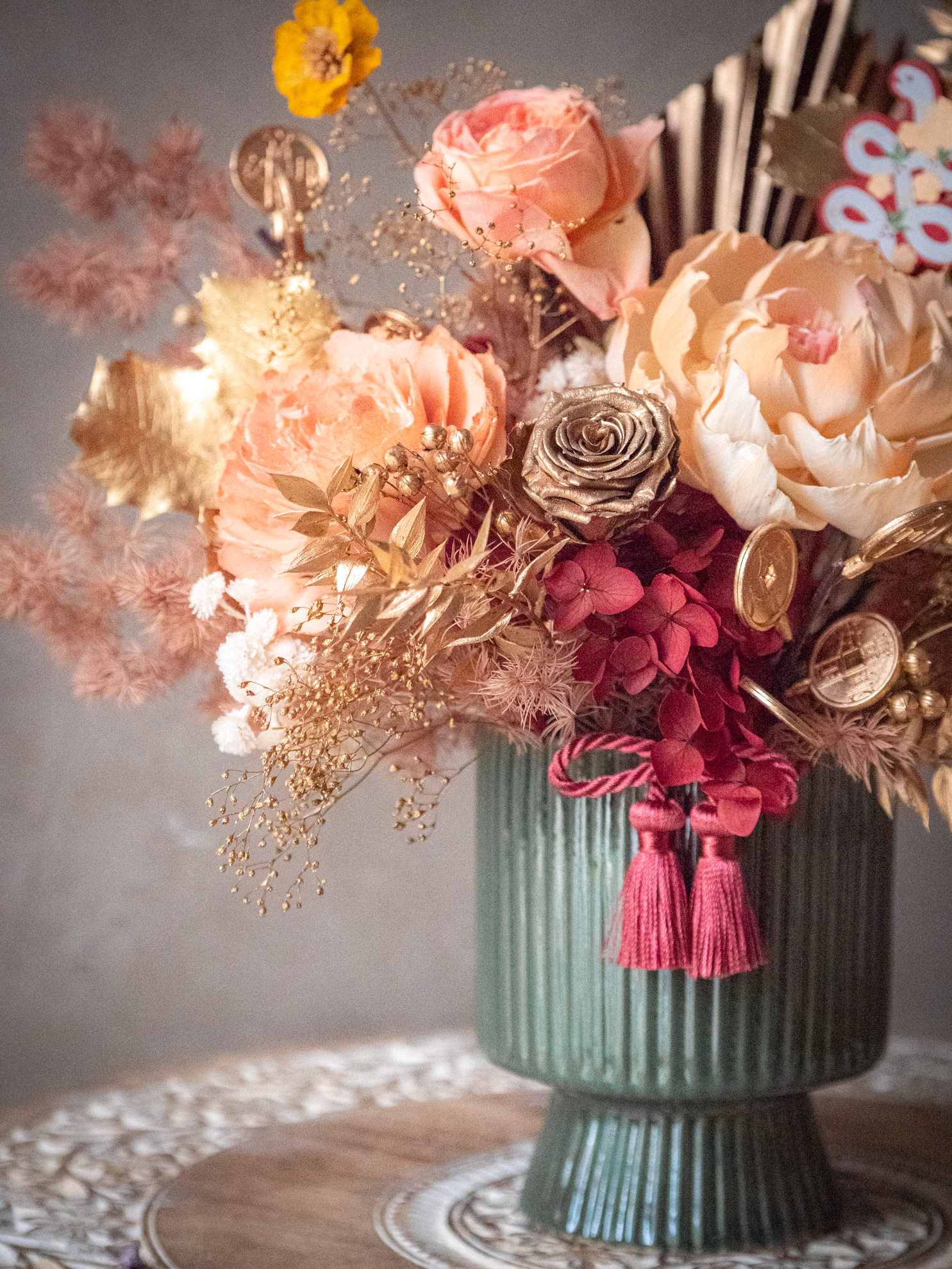 |花橘滿堂 |M 永生盆花 6 |花橘滿堂 |M 永生盆花:圖片 6