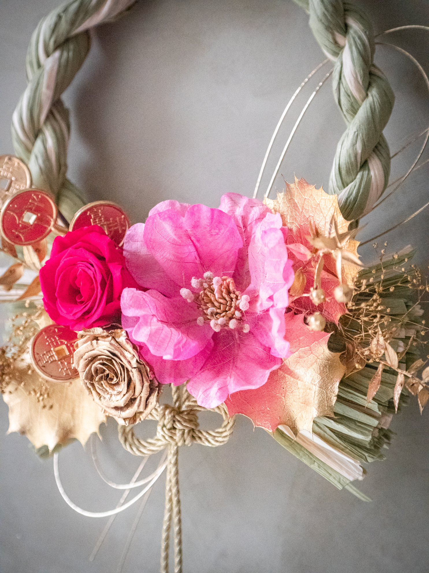 |桃開金福|圓形注連繩 7 |桃開金福|圓形注連繩:圖片 7