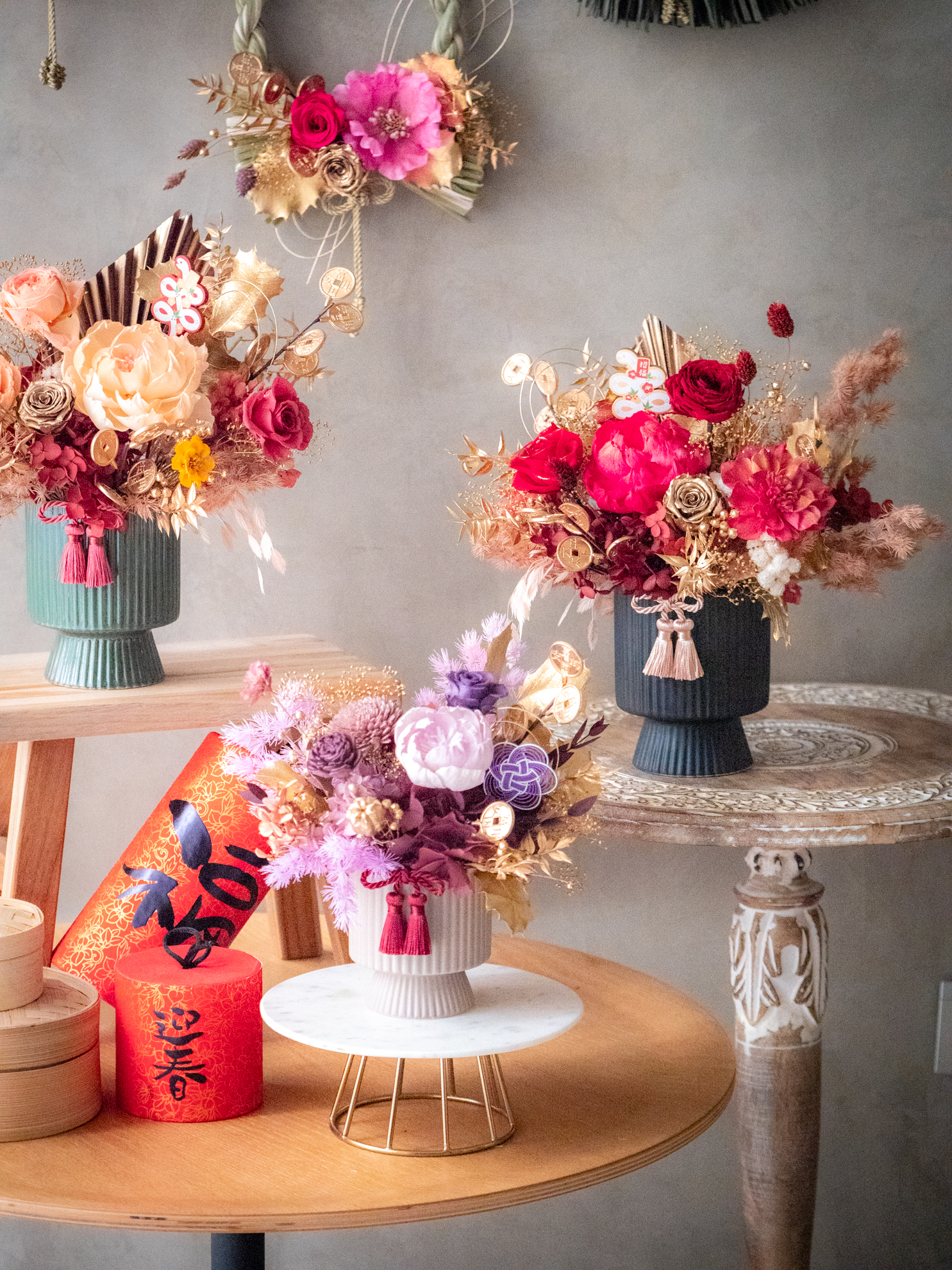 |花紫吉祥 |S 永生盆花 10 |花紫吉祥 |S 永生盆花:圖片 10