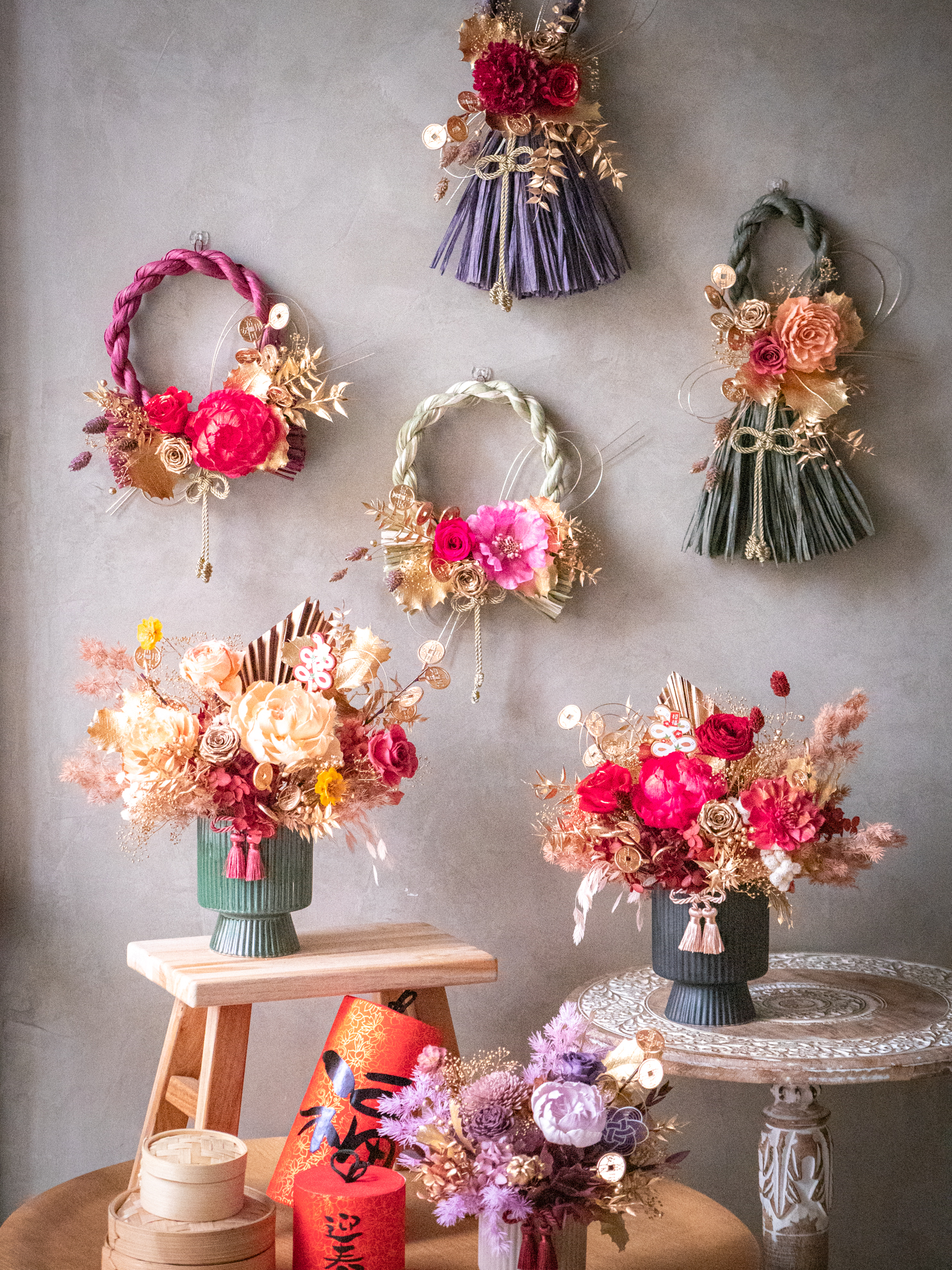 |花橘滿堂 |M 永生盆花 13 |花橘滿堂 |M 永生盆花:圖片 13