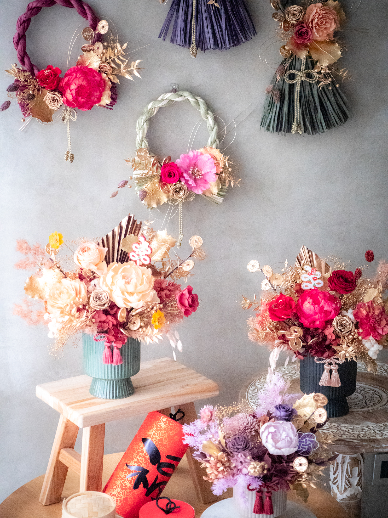 |花橘滿堂 |M 永生盆花 12 |花橘滿堂 |M 永生盆花:圖片 12