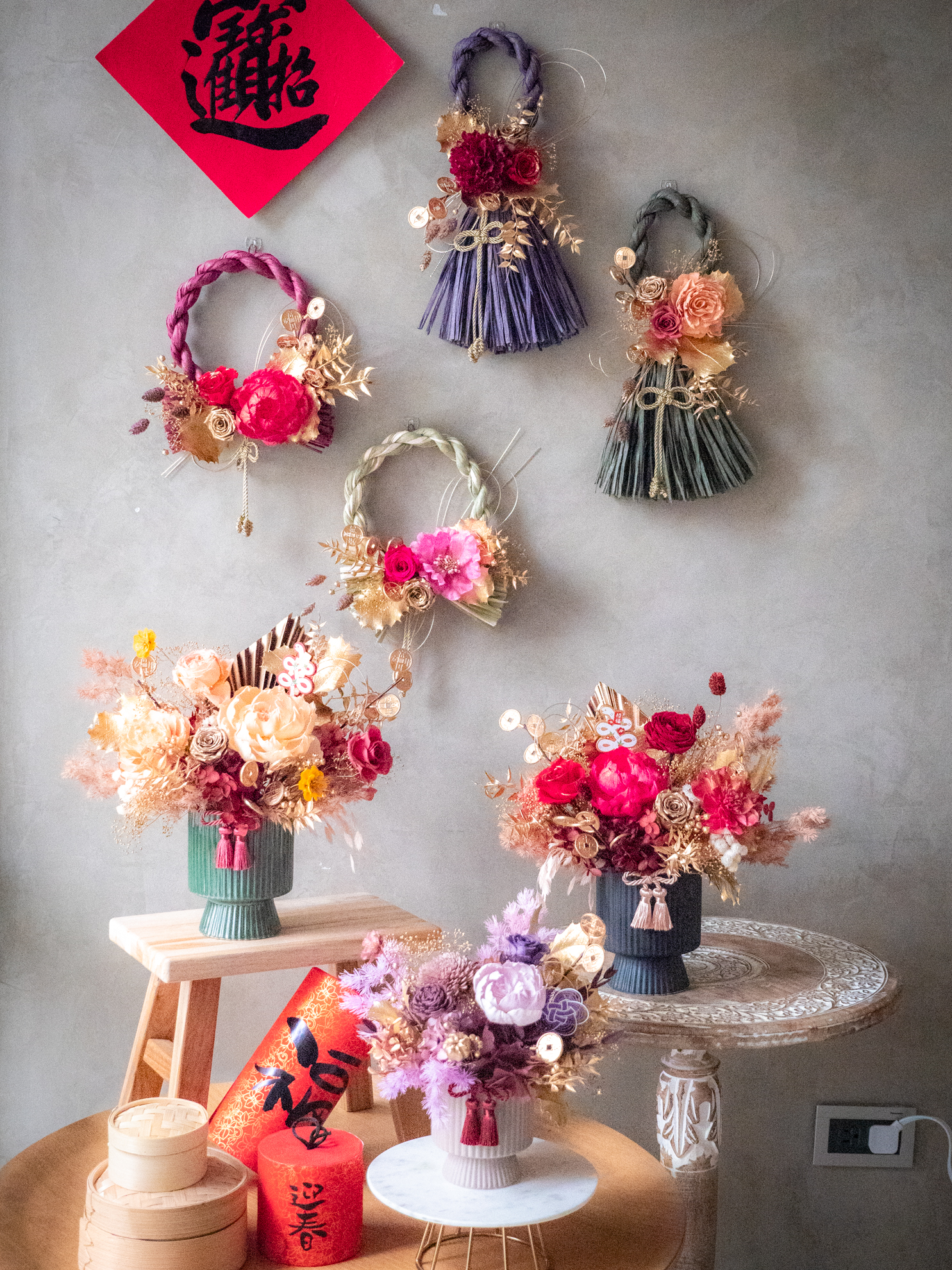 |花紫吉祥 |S 永生盆花 11 |花紫吉祥 |S 永生盆花:圖片 11