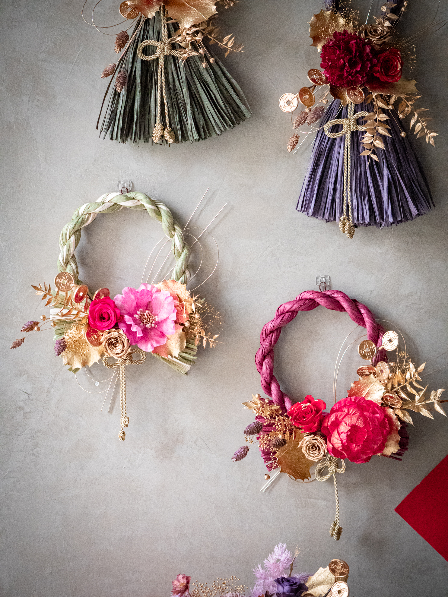 |金紅迎祥|圓形注連繩 8 |金紅迎祥|圓形注連繩:圖片 8