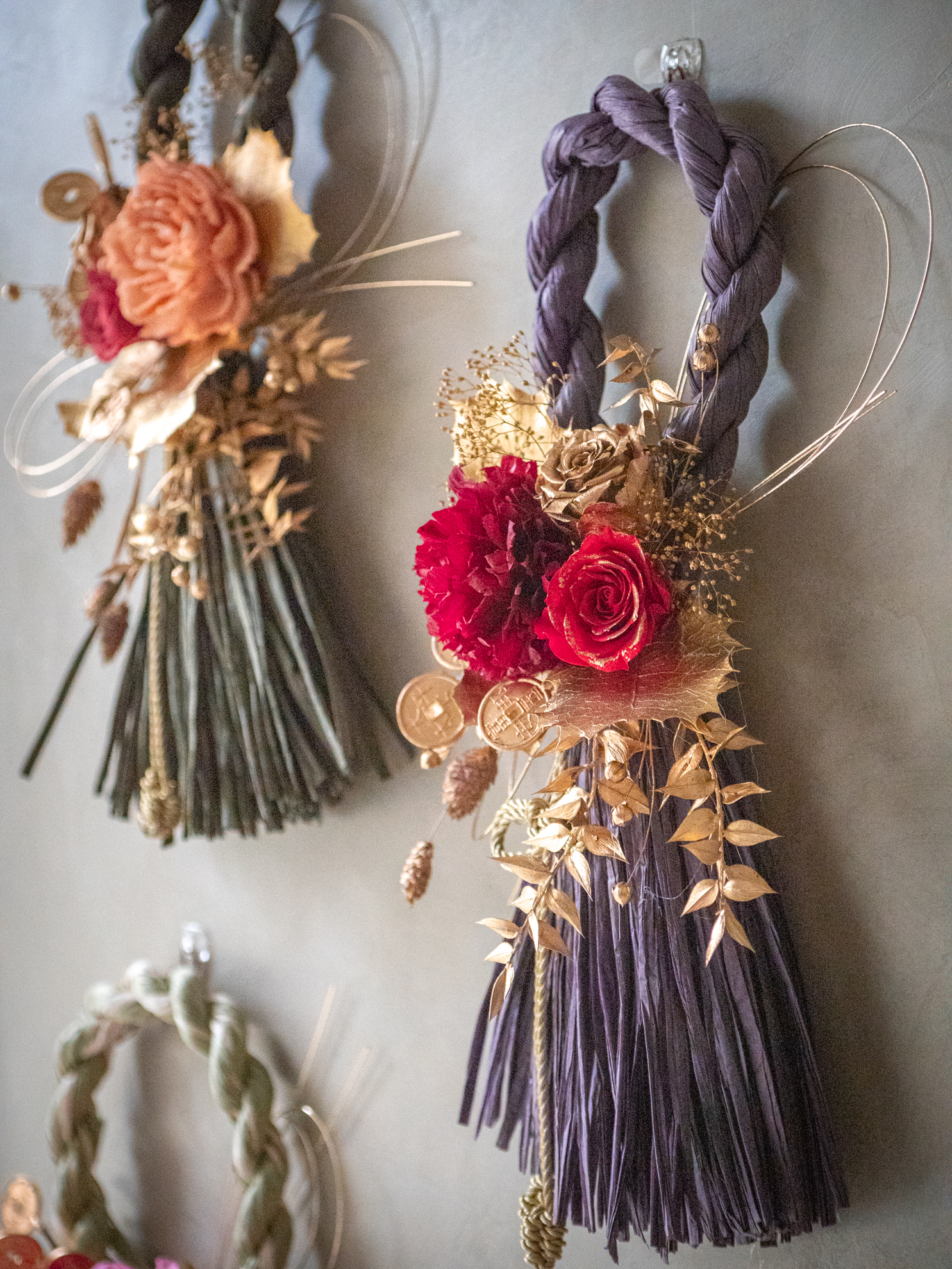 |紅開紫運|長型注連繩 6 |紅開紫運|長型注連繩:圖片 6