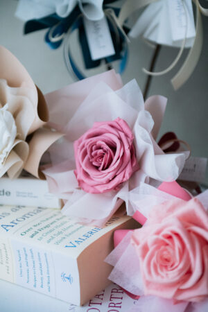 ｜經典永生花禮｜單朵永生厄瓜多進口玫瑰