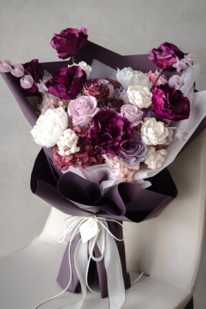 月夜私語｜永生花束 L